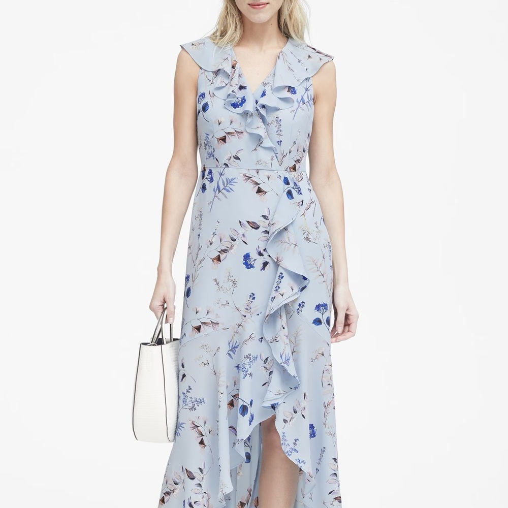 Banana Republic Floral Maxi Dress
